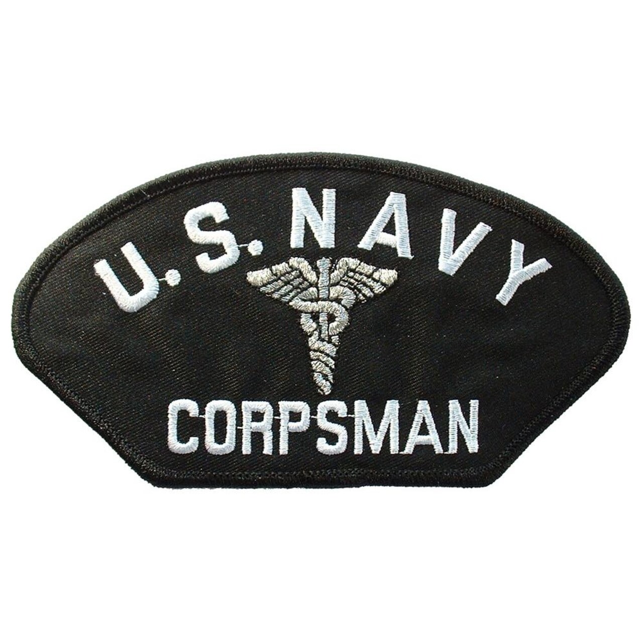 U.S. Navy Corpsman Hat Patch 2 3/4&#x22; x 5 1/4&#x22;